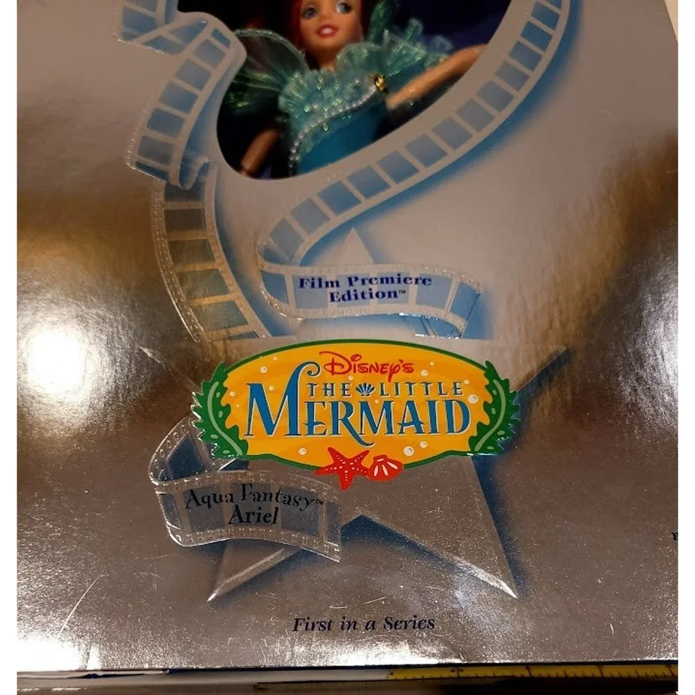 1997 Mattel Disney Little Mermaid Aqua Fantasy Ariel Collector Doll 17827
